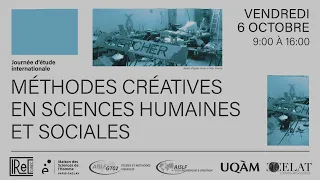 Journée d’étude internationale  - Les méthodes créatives en sciences humaines et sociales