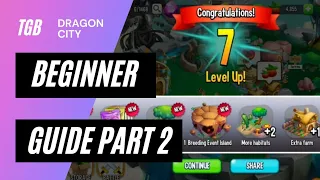 Dragon City Beginner Guide Part 2 • Level 6-8 ☆☆☆