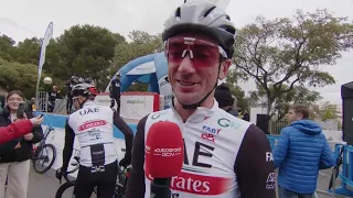 Brandon McNulty - Interview at the start - Trofeo Calvia 2023