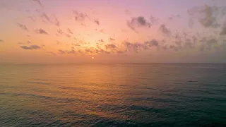 Sunrise over the Sea 4K (1 hour) Theta Binaural Beats for deep relaxation, meditation & creativity