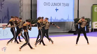 OVO Junior Team (Olarin - FIN) | Prelim✨💖✨ Junior AGG | AGG Graz World Championships 2022 - 18.500