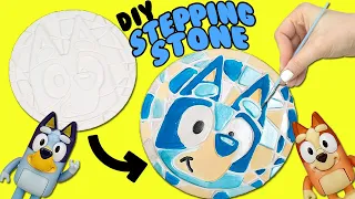 Bluey and Bingo DIY Stepping Stone Art Kit! Crafts for Kids