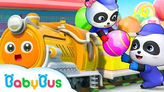 Trenulețul marfar - Cântece BabyBus pentru Copii