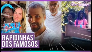 Titi e Bless ajudam Bruno Gagliasso a construir casa na árvore!!