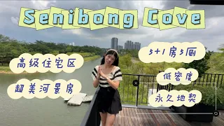 Senibong Cove 碧雅湾三层楼超美河畔景房✨ 即将开放超大房款的高级住宅区🔥 #luxurylifestyle #johorbahru #hometour