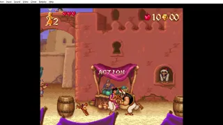 SNES Disney's Aladdin World Record Speed Run 0:47 01/07/2019