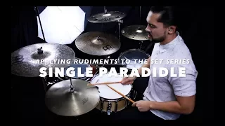 Applying Rudiments On The Drums #2- Single Paradidle Fill- Drum Lesson With Eric Fisher