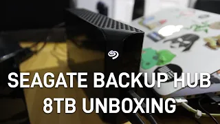 Seagate Backup Plus Hub Desktop Hard Drive 8TB Unboxing |  best external hard drive