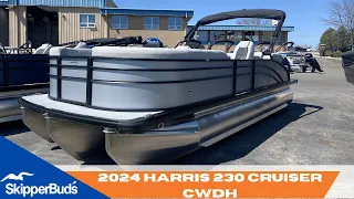 2024 Harris 230 Cruiser CWDH Tri-Toon Boat Tour Skipperbud's