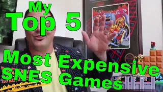 My Top 5 Most Expensive SNES Games
