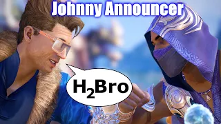 MK1 Johnny Cage Announcer Voice Nicknames for Characters - Mortal Kombat 1