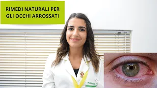 RIMEDI NATURALI PER GLI OCCHI ARROSSATI || Farmacia De Florio