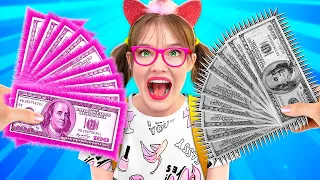 RICH MOM vs BROKE MOM || Funny Parenting Situations by 123 GO! GENIUS