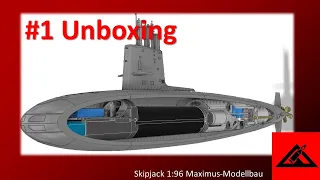 Unboxing the new generation of RC Submarines: Maximus Skipjack 1:96
