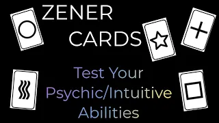 🔮How Psychic Are You?🔮 Test Your Psychic & Intuitive Abilities ~ Zener Cards Exercise