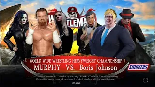 WrestleMania: Murphy vs Boris Johnson