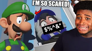 THE NEW HORROR VILLAIN! | SMG4 & SMG3 Design A Mascot Horror!