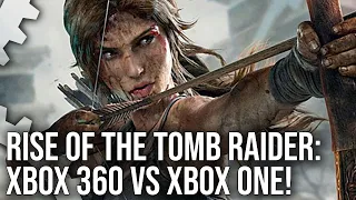 Rise of the Tomb Raider Xbox 360 vs Xbox One Graphics Comparison