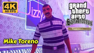 GTA San Andreas Remastered - Mike Toreno - Mission Walkthrough 4K 60FPS