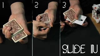 3 Card tricks using same principle - Easy card trick for beginners / Slide In