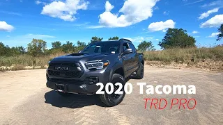 Review the 2020 Toyota TACOMA TRD PRO with me.