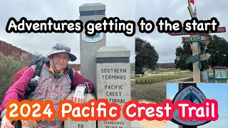 Getting to the Pacific Crest Trail 2024