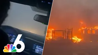 Horror in Hawaii: Wild video shows Miami man's harrowing escape from Maui wildfires in Lahaina