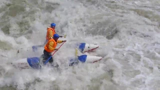 Горный Алтай Чуя порог Турбина большая вода