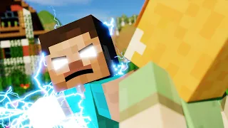 HEROBRINE FINAL BATTLE! - Alex and Steve Life - (Minecraft Full Movie)