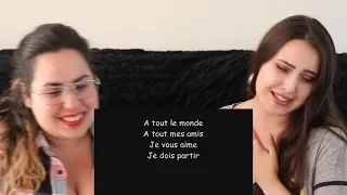 AMAZING! Two FRENCH SPEAKING Sisters REACT to Megadeth - A Tout Le Monde (LYRICS) !! / REACTION