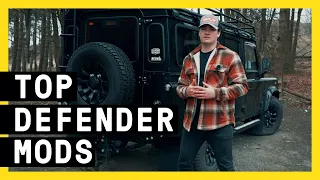 TOP DEFENDER MODIFICATIONS | LAND ROVER WALK AROUND