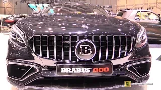 2018 Mercedes AMG S63 Coupe Brabus 800 - Exterior and Interior Walkaround - 2018 Geneva Motor Show