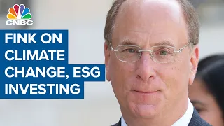 BlackRock CEO Larry Fink on climate change and ESG investing