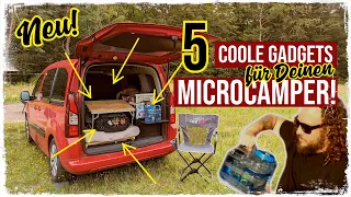 6 Coole GADGETS für Deinen MICROCAMPER & CarCAMPING 🚐 Berlingo II Update #2