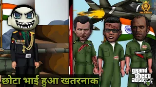 GTA 5: Shinchan Ne bade Bhaiyo Ki Jaan Bachai 😲😰Sabh Dar gaye || Emotional+Cinematic || PSS||