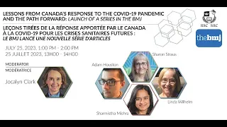 Lessons from Canada’s response to the COVID-19 pandemic and the path forward