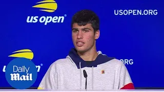 Carlos Alcaraz on ousting Stefanos Tsitsipas in the US Open