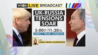WION Live Broadcast: Watch top news of the hour | Laura Makin | UK-Russia Tensions Soar | World News