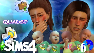 CHAOTIC CHILDBIRTH!!! The Most REALISTIC Version Yet!- The Sims 4 Werewolves 🐺EP6(links inc.)