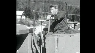 Planica: Construction work at the new flying hill | Velikanka 1967