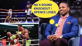 SHAWN PORTER SAYS NO WAY ERROL SPENCE GETS KNOCKED OUT IN 6 BUT LOSES CLOSE FIGHT TO CRAWFORD