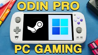 Odin Pro PC Gaming Showcase! -  Windows 11 on Snapdragon 845