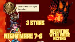 The Archfiend Awakens! - Guardian Tales Nightmare 7-6 - Lowest Floor of Dungeon