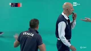 Errore arbitrale - Europei Pallavolo 2019 (Italia - Romania)