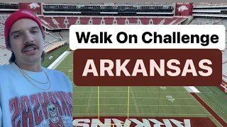 I Try To Walk Onto Arkansas’ Football Field