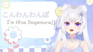 【LIVE2D DEBUT】Hina Dogemura Redebut Highlights ✦ .⁺