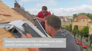 Střešní okno VELUX GGLS 3v1