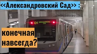 Станция "Александровский Сад". Поезд дальше... идёт?
