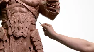 GIANT Monster Clay Sculpture!! *EPIC*