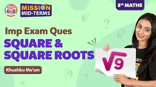 Squares and Square Roots Class 8 Maths Important Questions and Answers | BYJU'S - Class 8